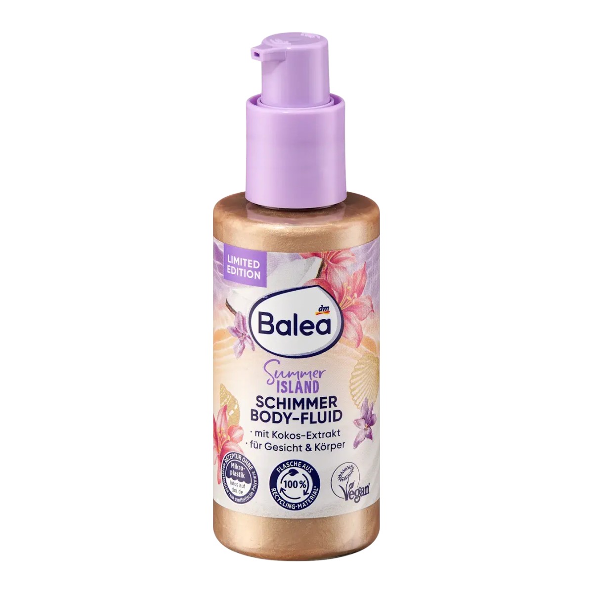Balea Summer Island Schimmer Body-Fluid