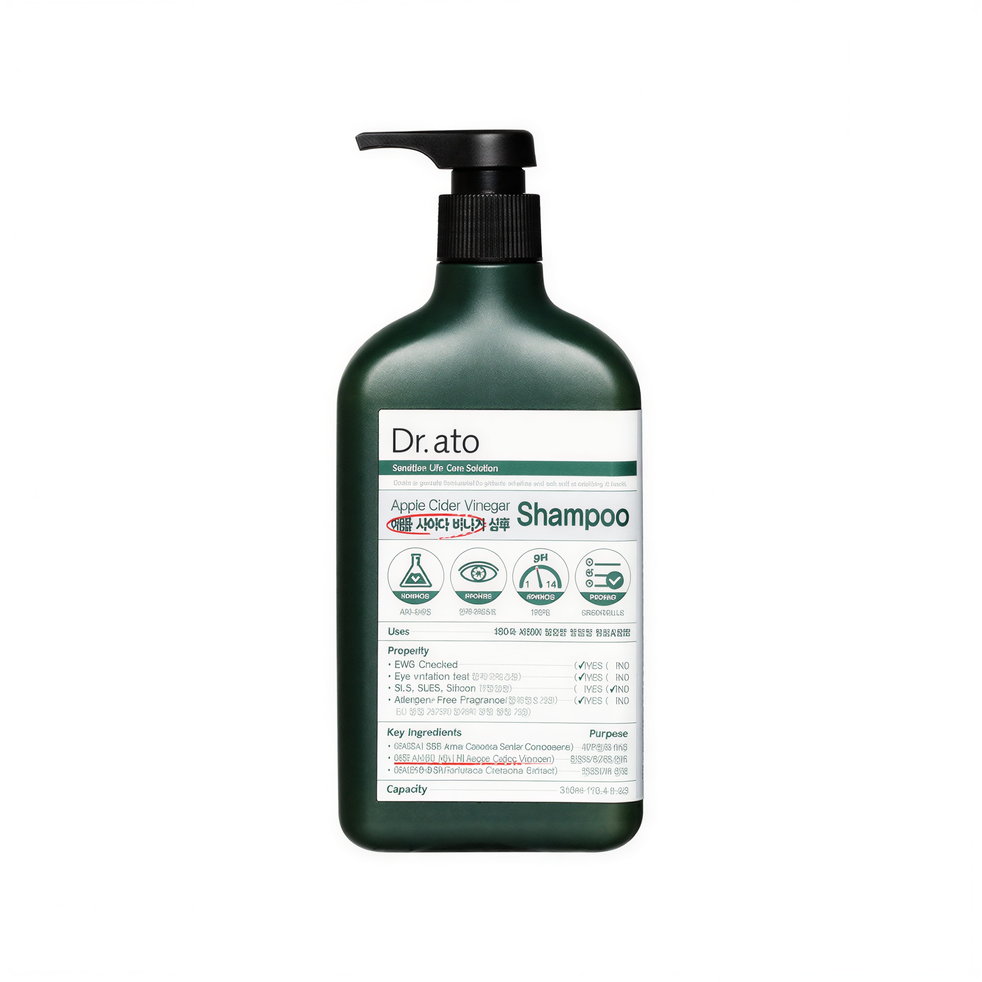Dr. Ato Apple Cider Vinegar Shampoo