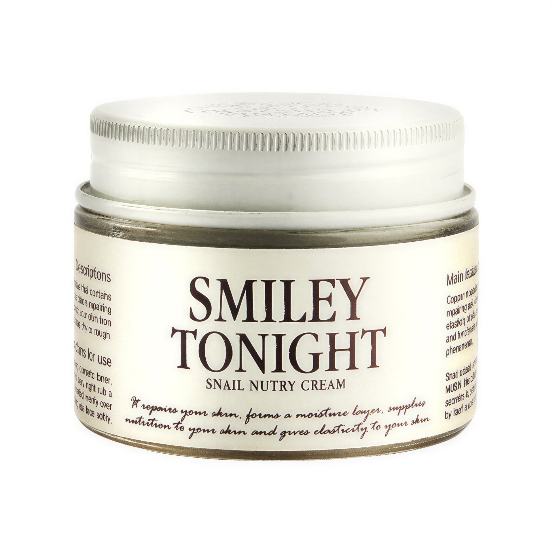 Graymelin كريم الحلزون المغذي Smiley Tonight