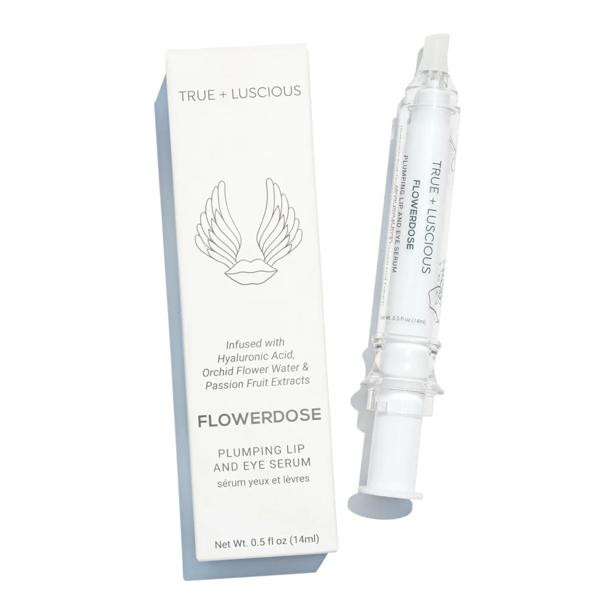 True + Luscious Flowerdose Lip And Eye Plumping Serum