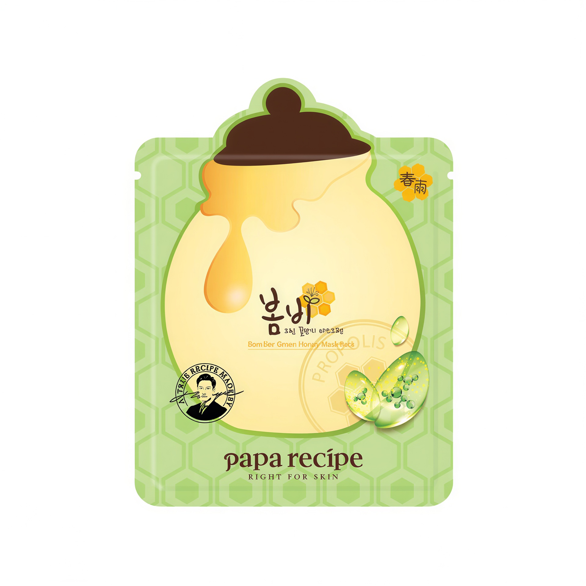 Papa Recipe Bombee Green Honey Sheet Mask