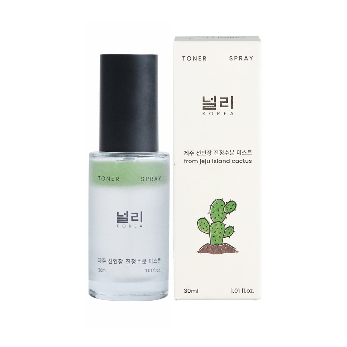 NULLI Jeju Cactus Soothing Hydration Toner Mist