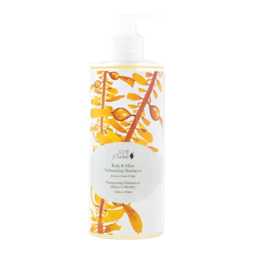 100% Pure Kelp And Mint Volumizing Shampoo
