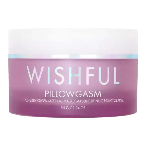 Wishful Pillowgasm Cherry Glow Sleep Mask