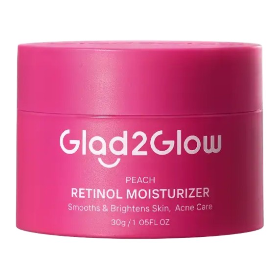Glad2Glow Peach Retinol Moisturiser