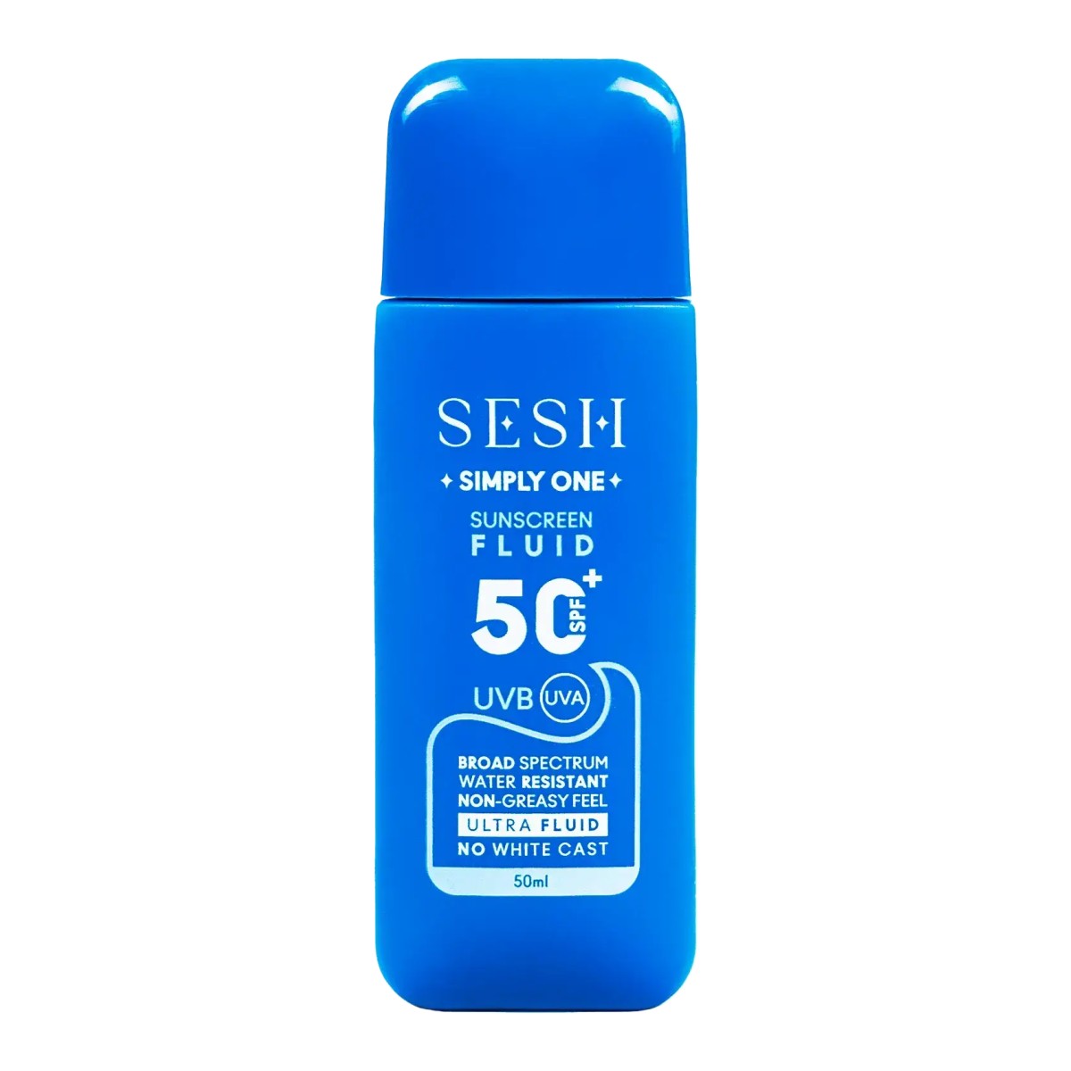 Sesh Simply One Fluid Sunscreen SPF50+