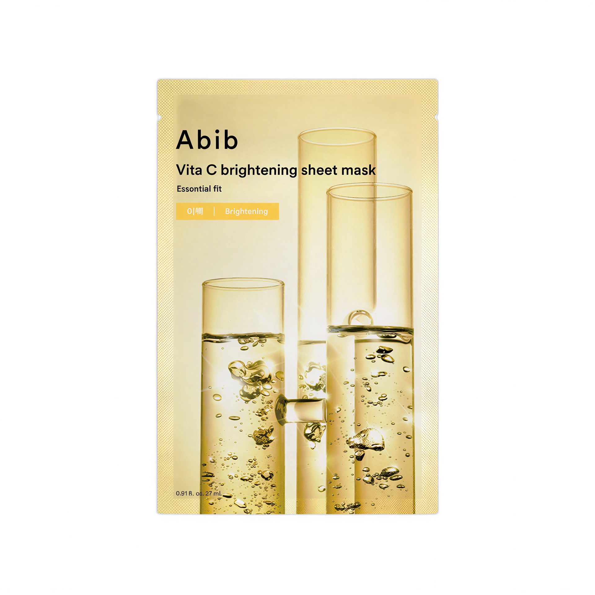 Abib Vita C Brightening Sheet Mask Essential Fit