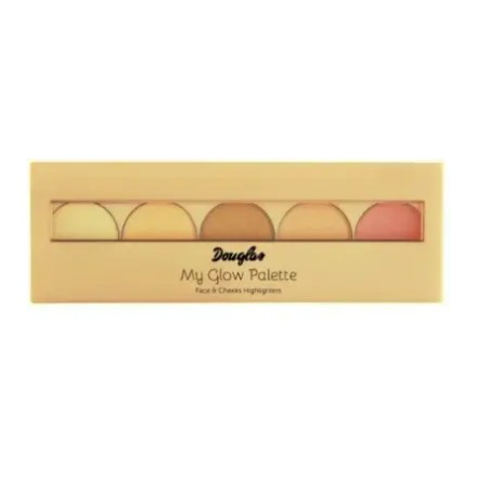 Douglas My Glow Palette Face & Cheeks Highlighters