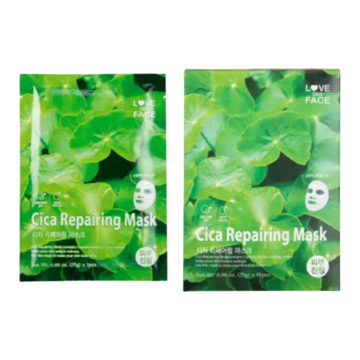 Love Des Face Cica Repairing Mask