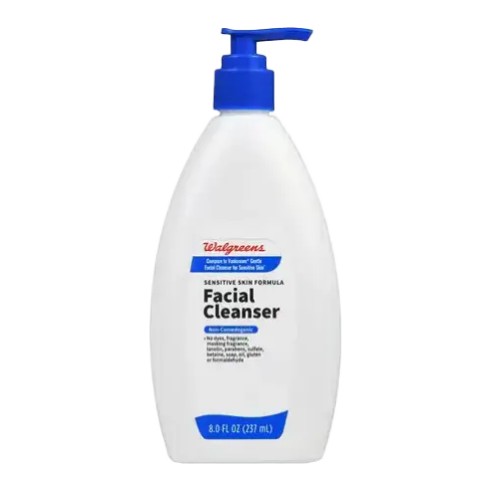 Walgreens Sensitive Skin Formula Facial Cleanser
