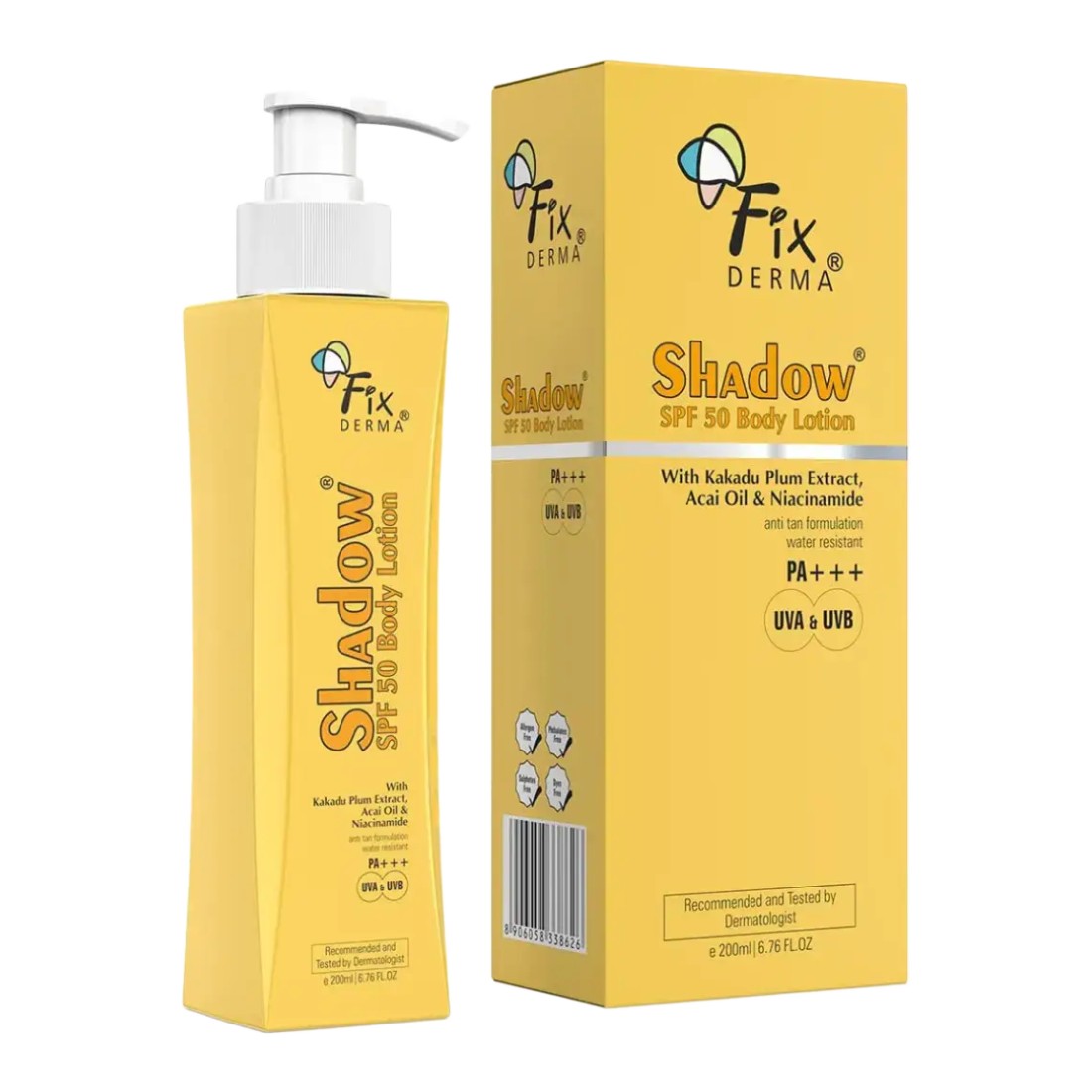 Fixderma Skincare Shadow SPF 50 Body Lotion
