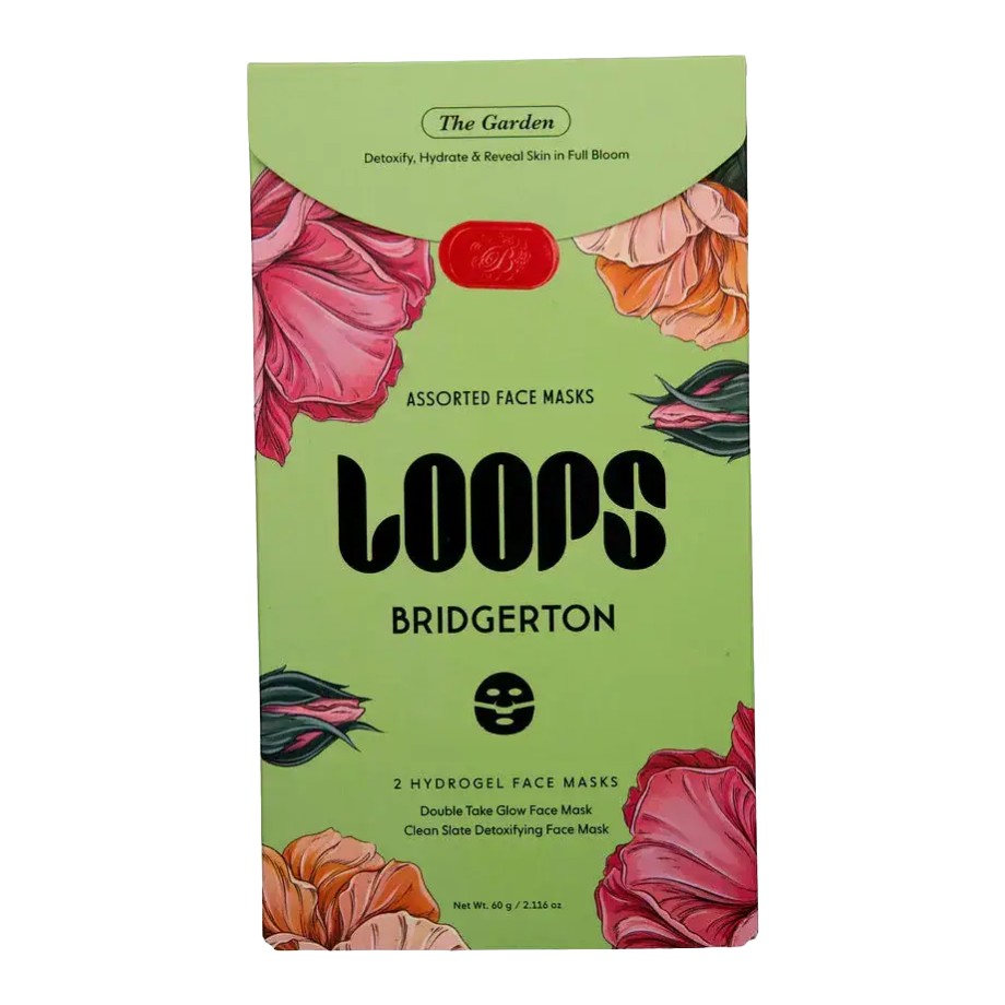 Loops Loops X Bridgerton: The Garden Hydrogel Face Masks