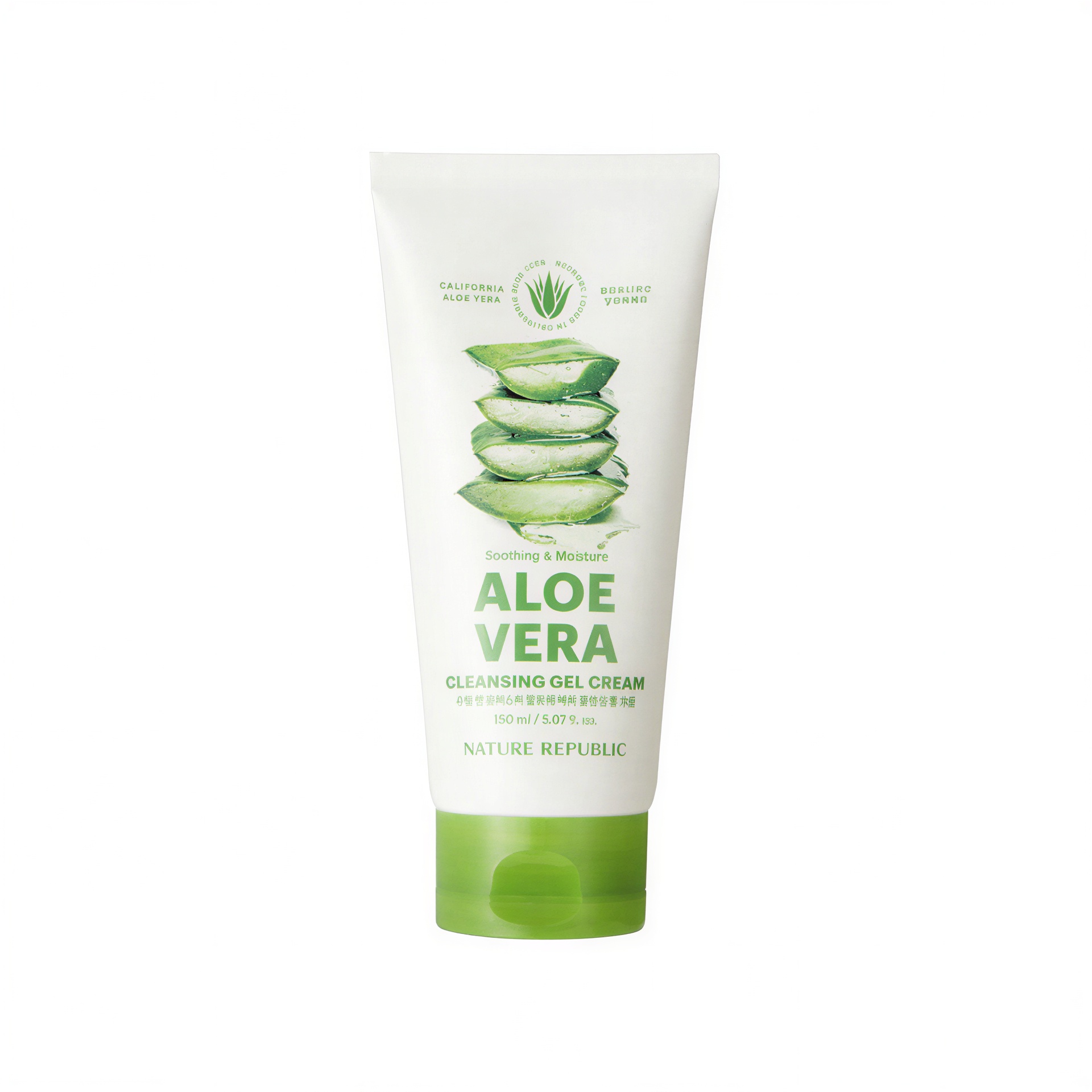 Nature Republic Soothing And Moisture Aloe Vera Cleansing Gel Cream