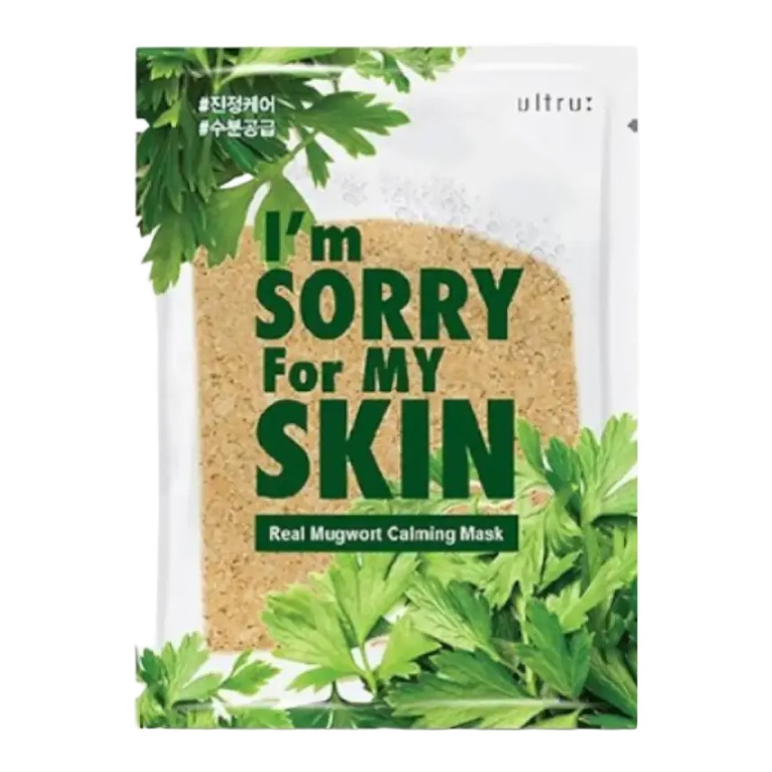 I'm Sorry For My Skin Real Mugwort Calming Mask