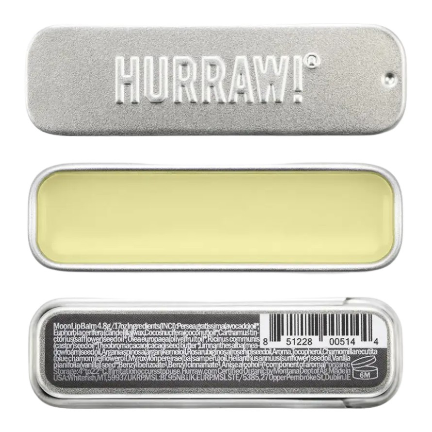 Hurraw! Slim Slider Tin Moon Lip Balm