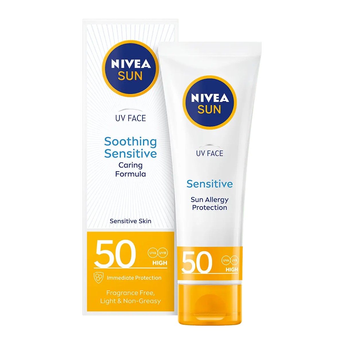 Nivea Sun Soothing Sensitive Sun Lotion SPF50+