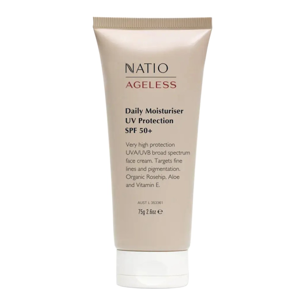 Natio Ageless Daily Moisturiser UV Protection SPF 50+