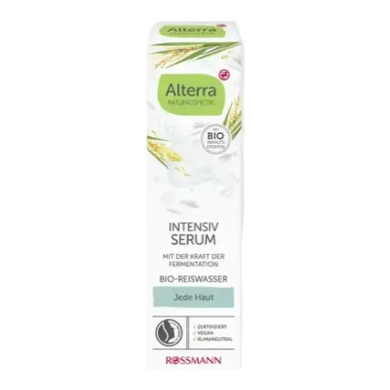 Alterra Naturkosmetik Intensive Serum Organic Rice Water