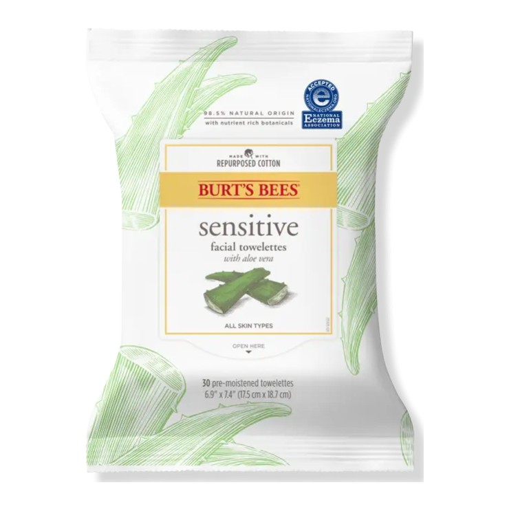 Burt's Bees Sensitive Facial Cleanser Towelettes