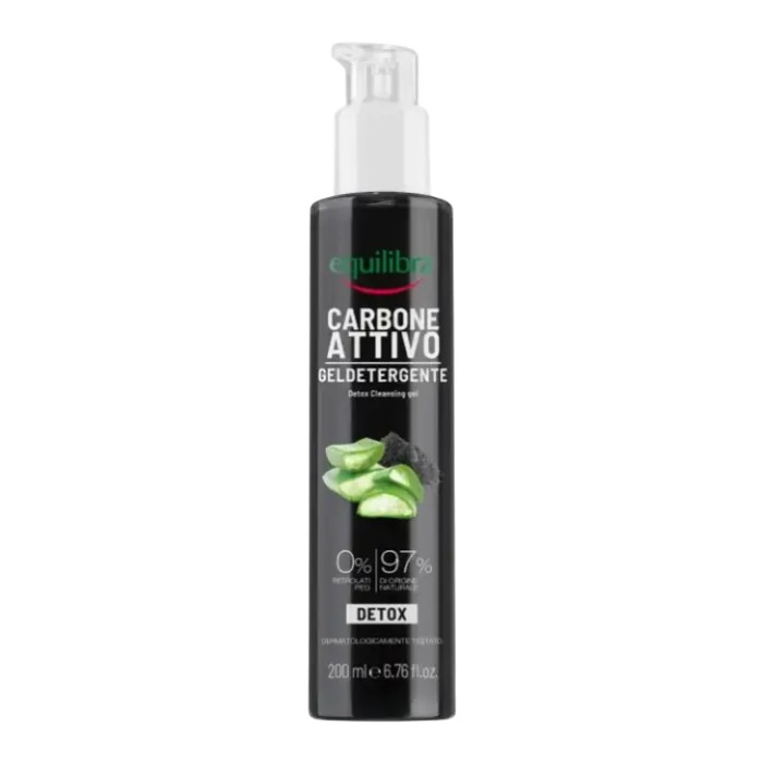 Equilibra Activated Carbon Detox Cleansing Gel