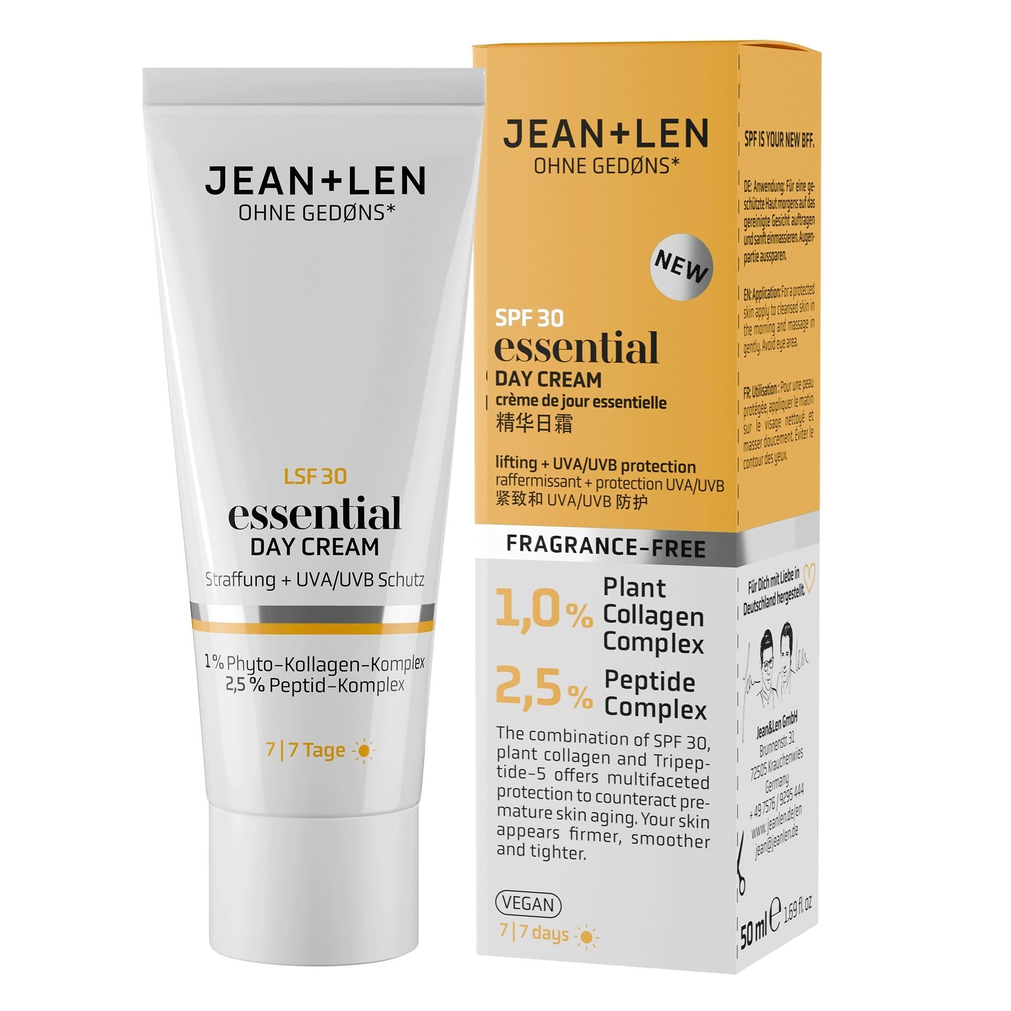 Jean&Len Essential Day Cream SPF 30