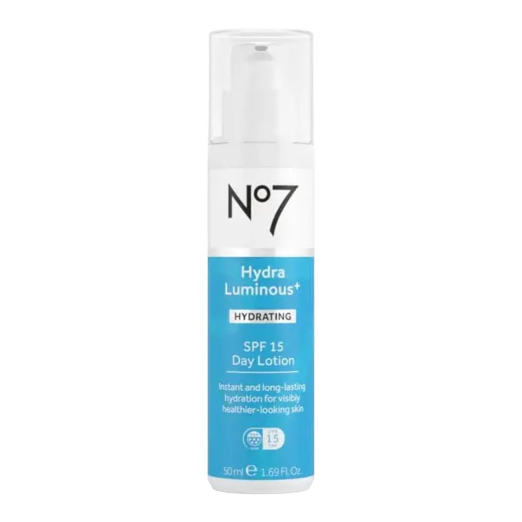 No7 Hydraluminous+ SPF 15 Day Lotion