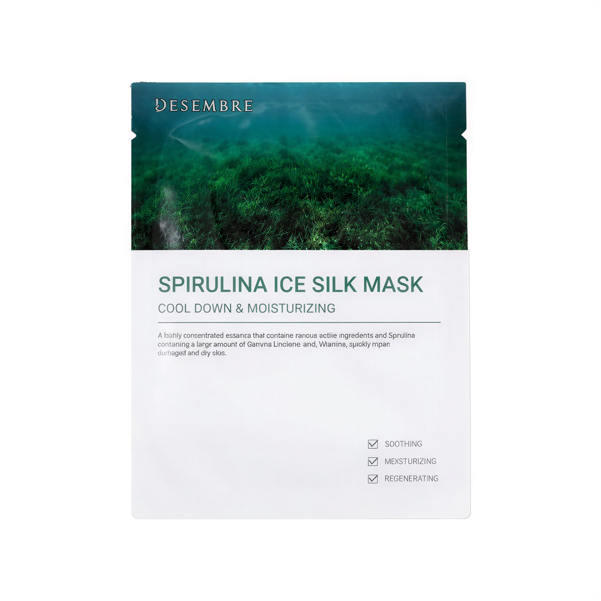 Desembre Spirulina Ice Silk Mask