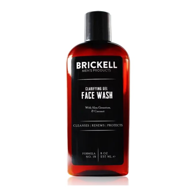 Brickell Men's Products Clarifying Gel Face Wash
