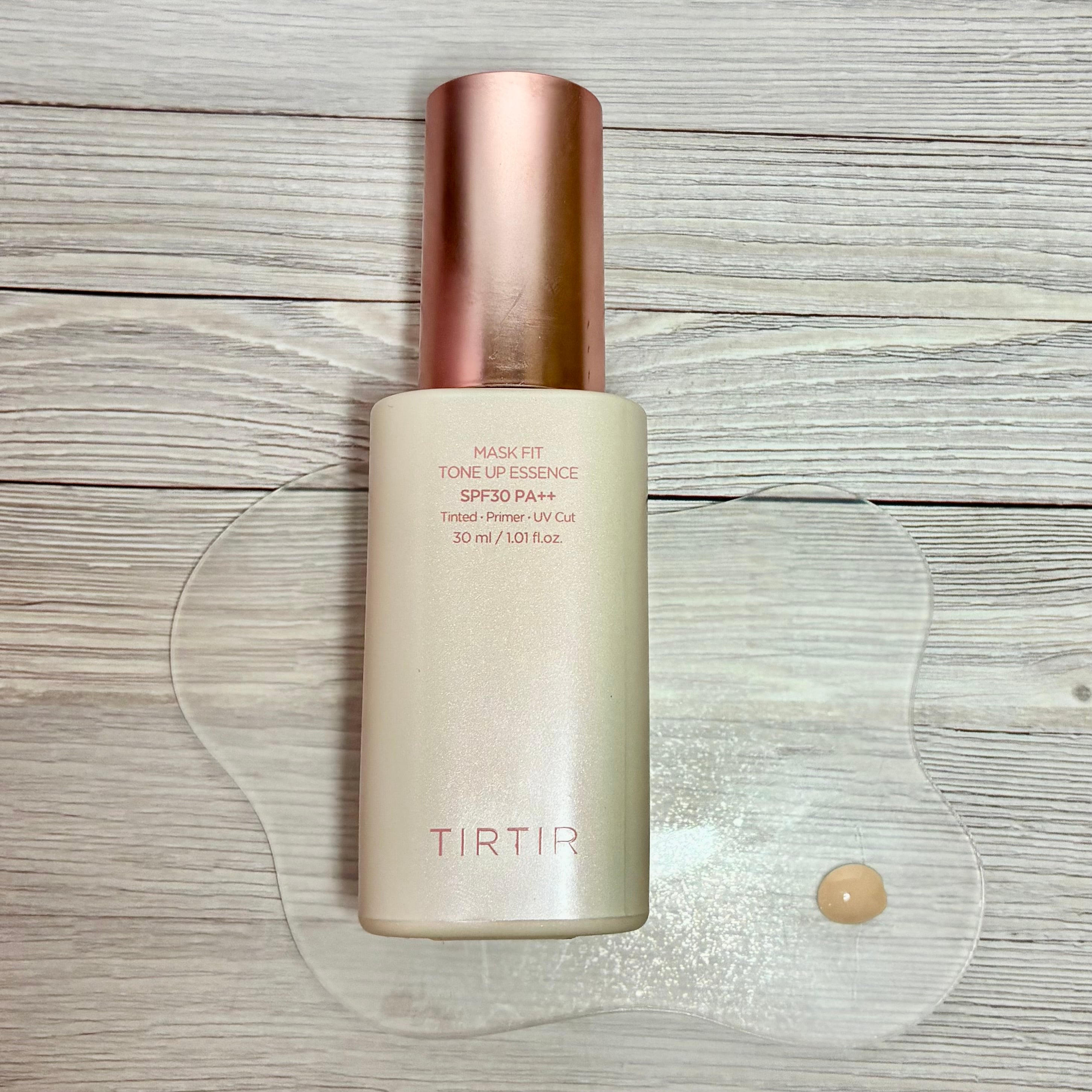 صورة من مراجعة مستخدم لمنتج Tirtir إيسنس Mask Fit لتوحيد وإضاءة البشرة SPF30