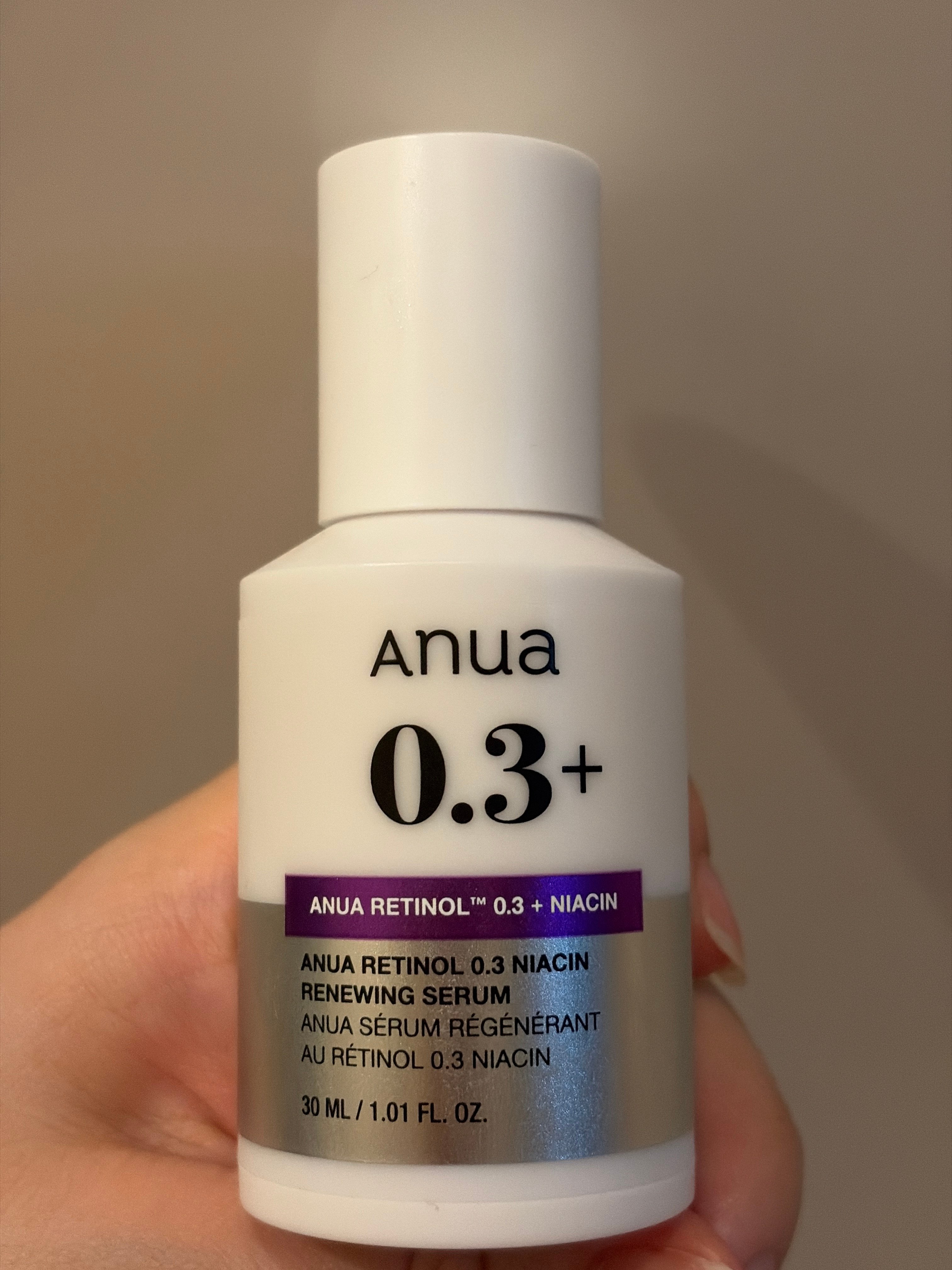 User review photo of Anua Nano Retinol 0.3% + Niacin Renewing Serum