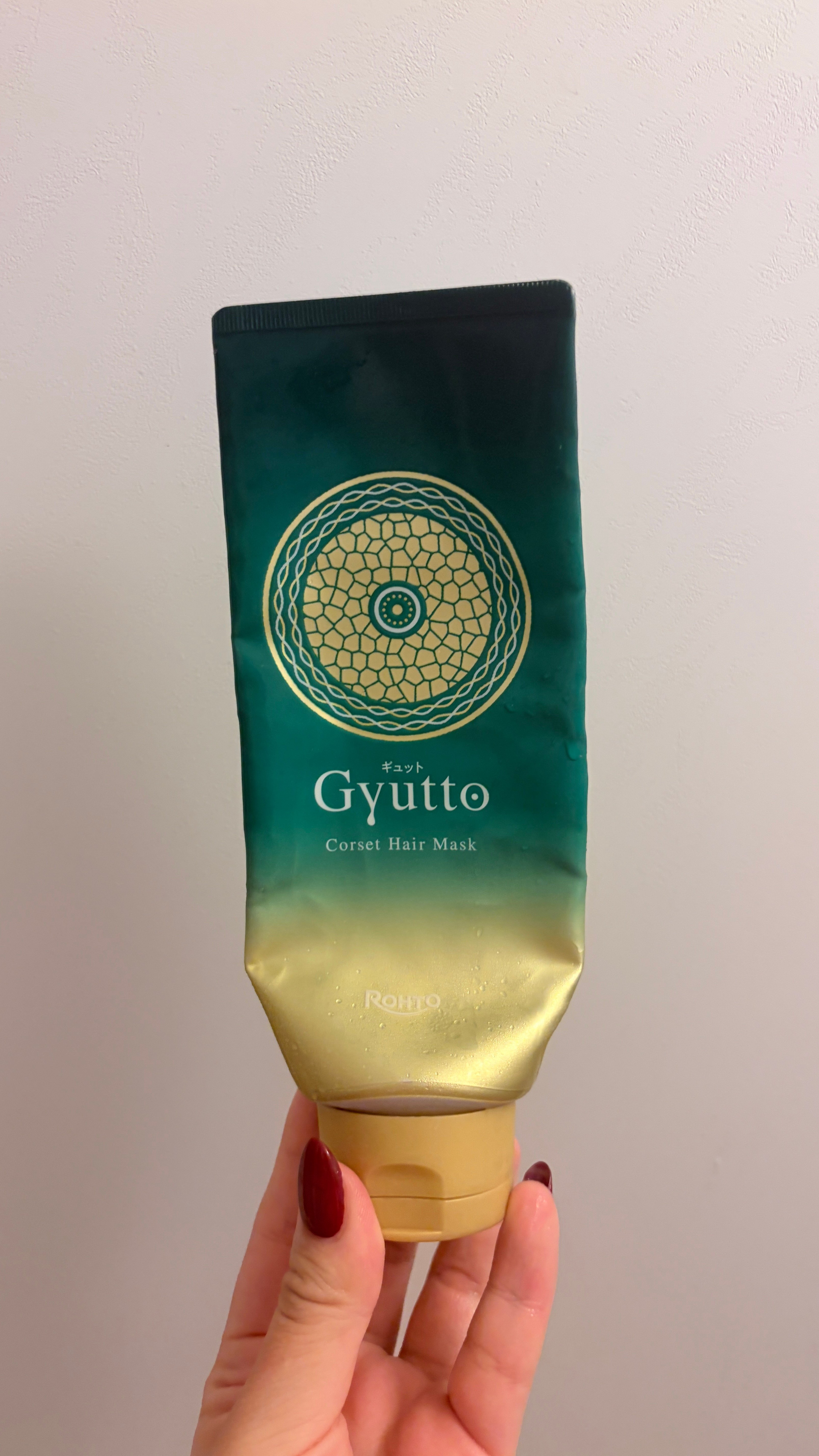 User review photo of Gyutto Corset Hair Mask