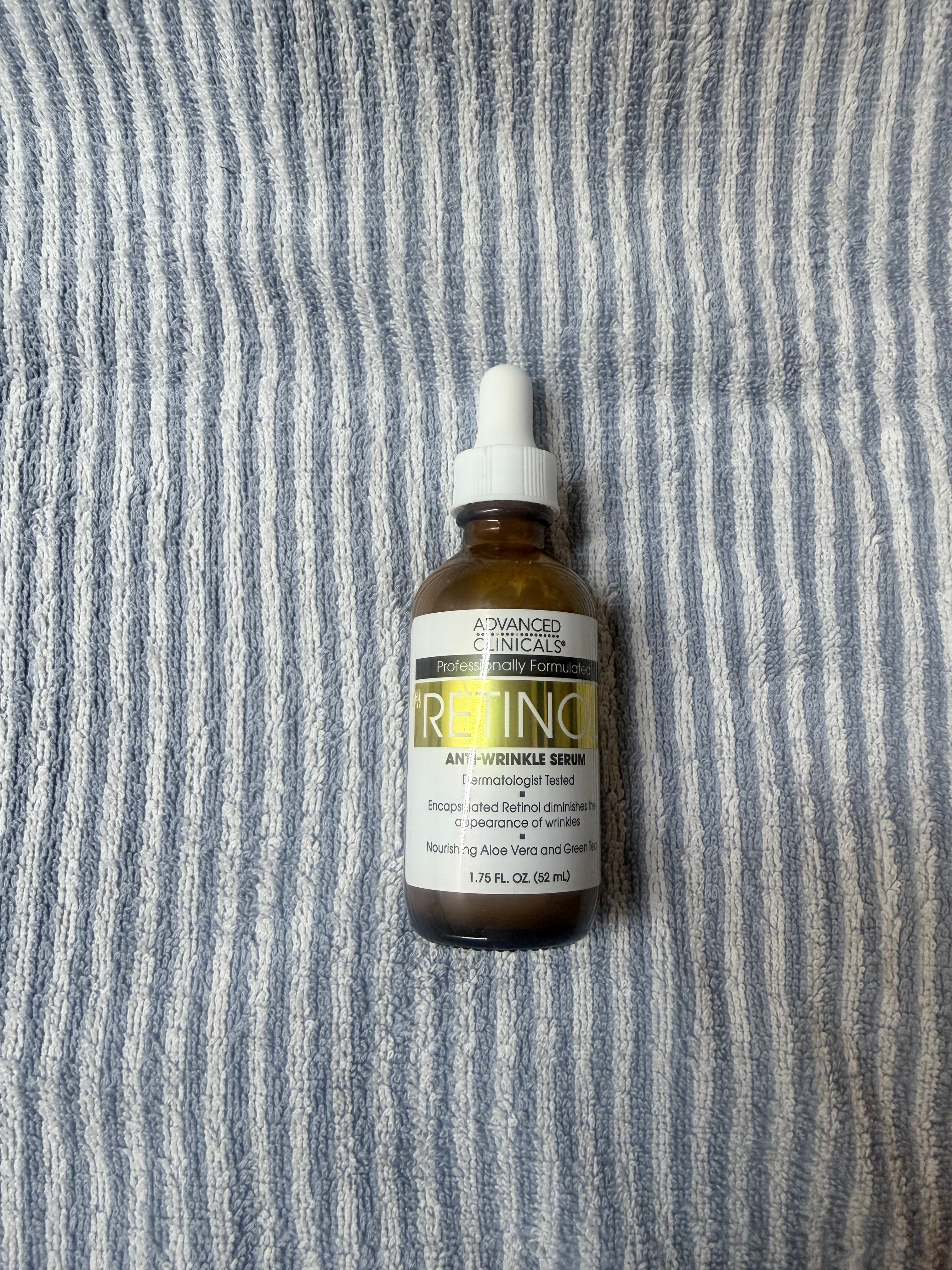 User review photo of Advanced Clinicals Retinol Serum Anti-Wrinkle