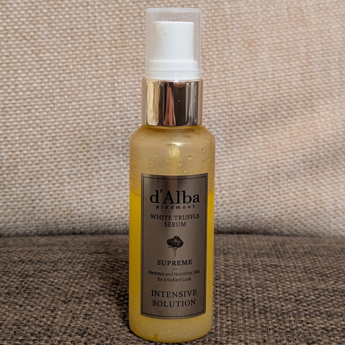 صورة من مراجعة مستخدم لمنتج D'Alba سيروم White Truffle Supreme Intensive
