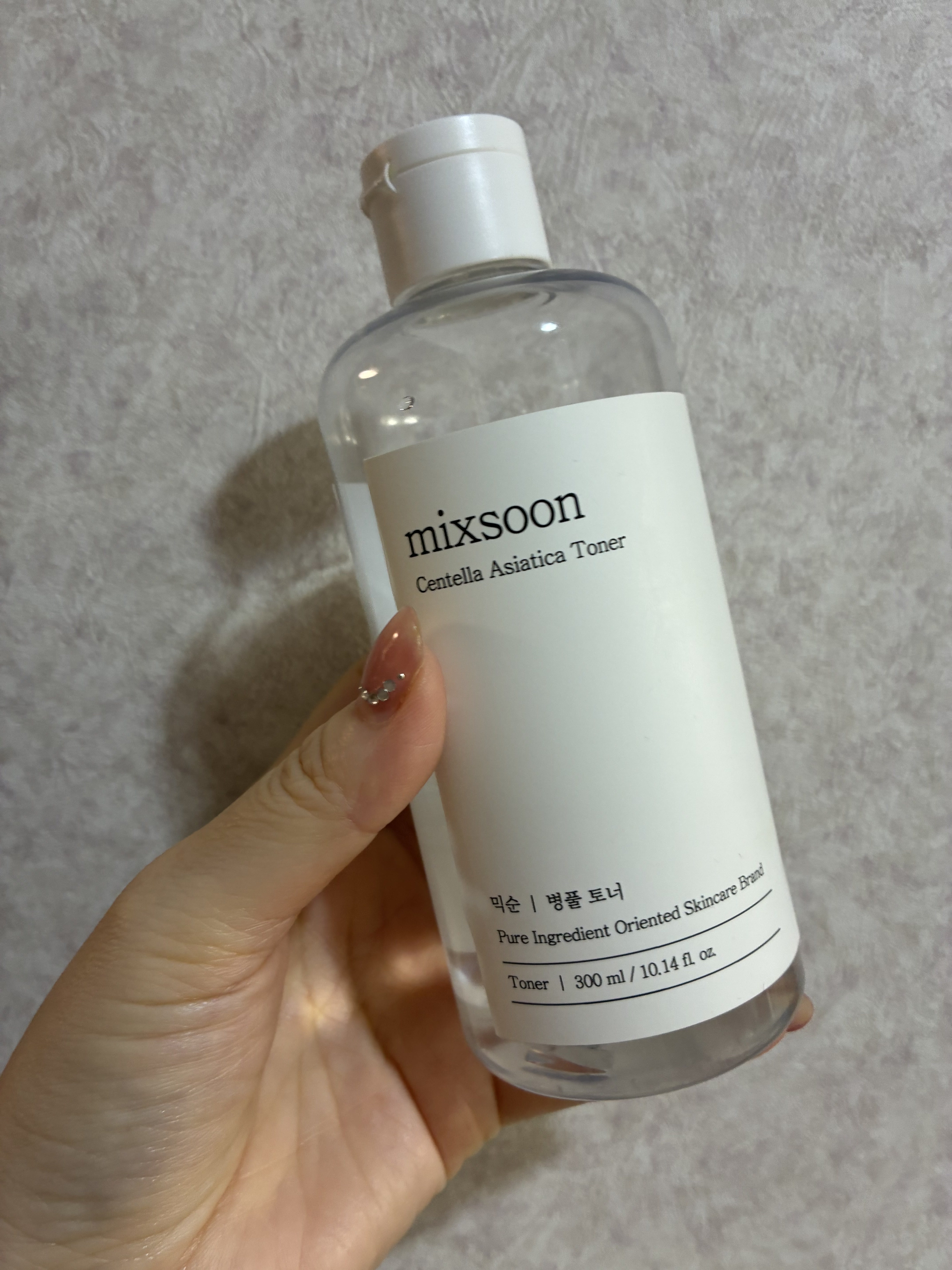 믹순 센텔라아시아티카 토너 사용자 리뷰 사진