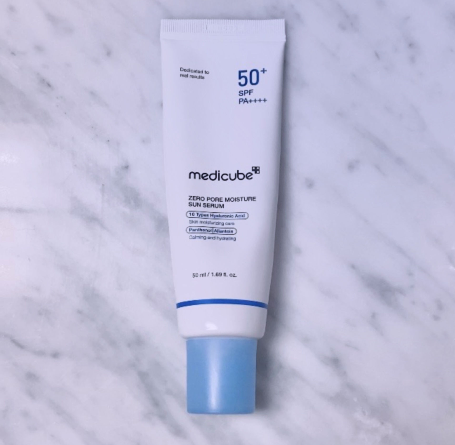 User review photo of MediCube Zero Pore Moisture Sun Serum SPF 50+