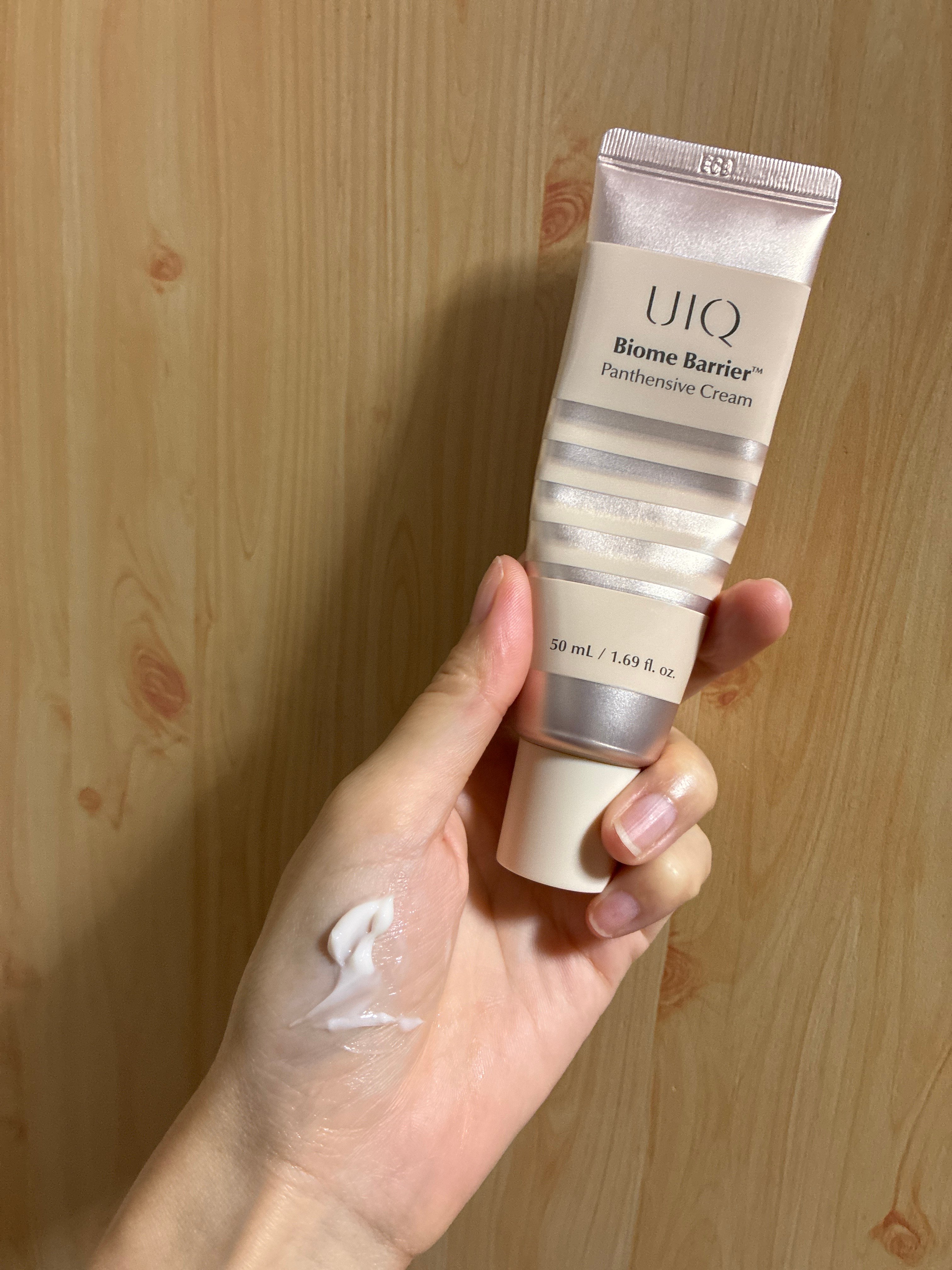 UIQ (Genome & Company) Biome Barrier Panthensive 霜的使用者評價照片