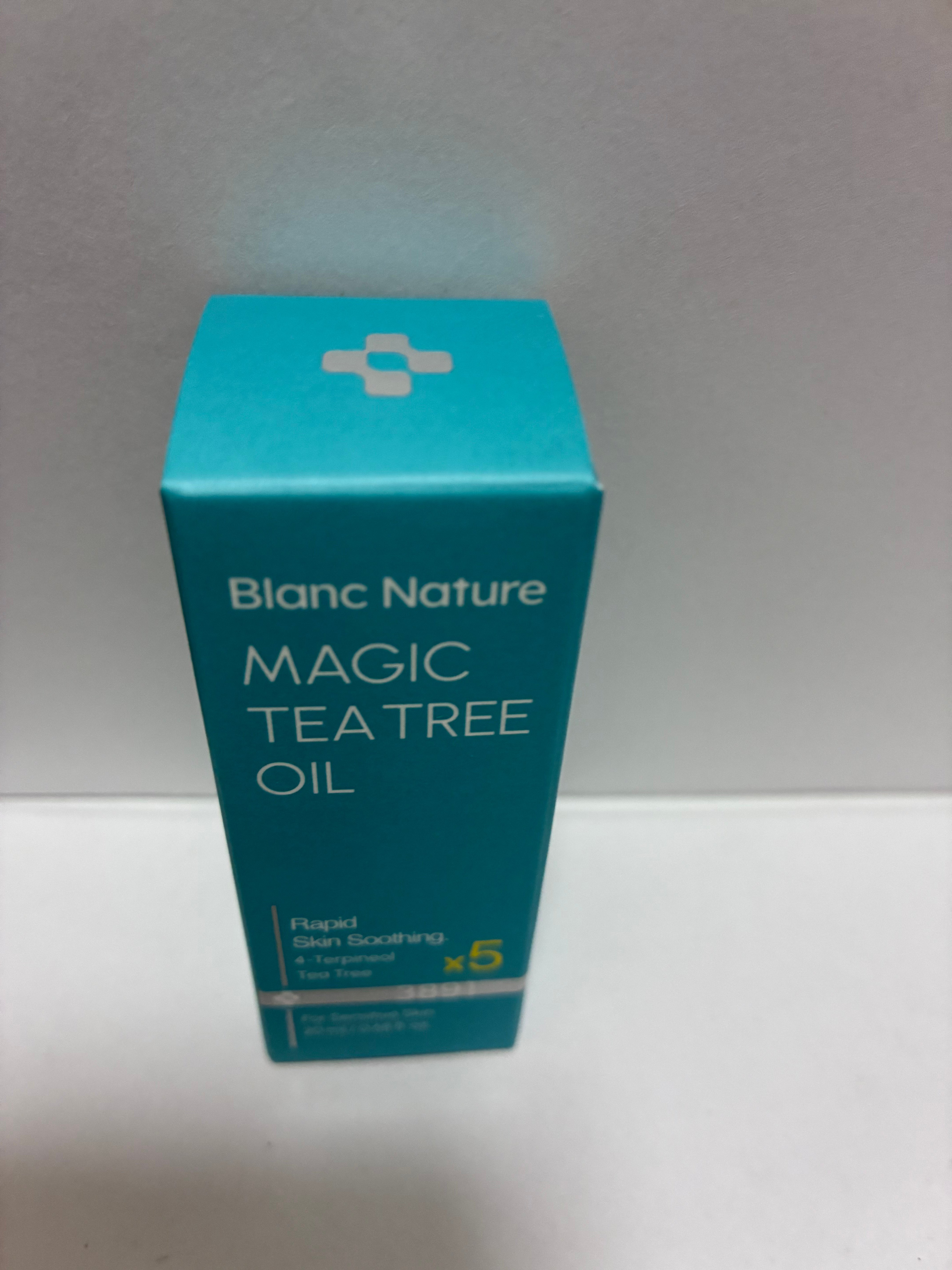 User review photo of Blanc Nature Magic Tea Tree Oil