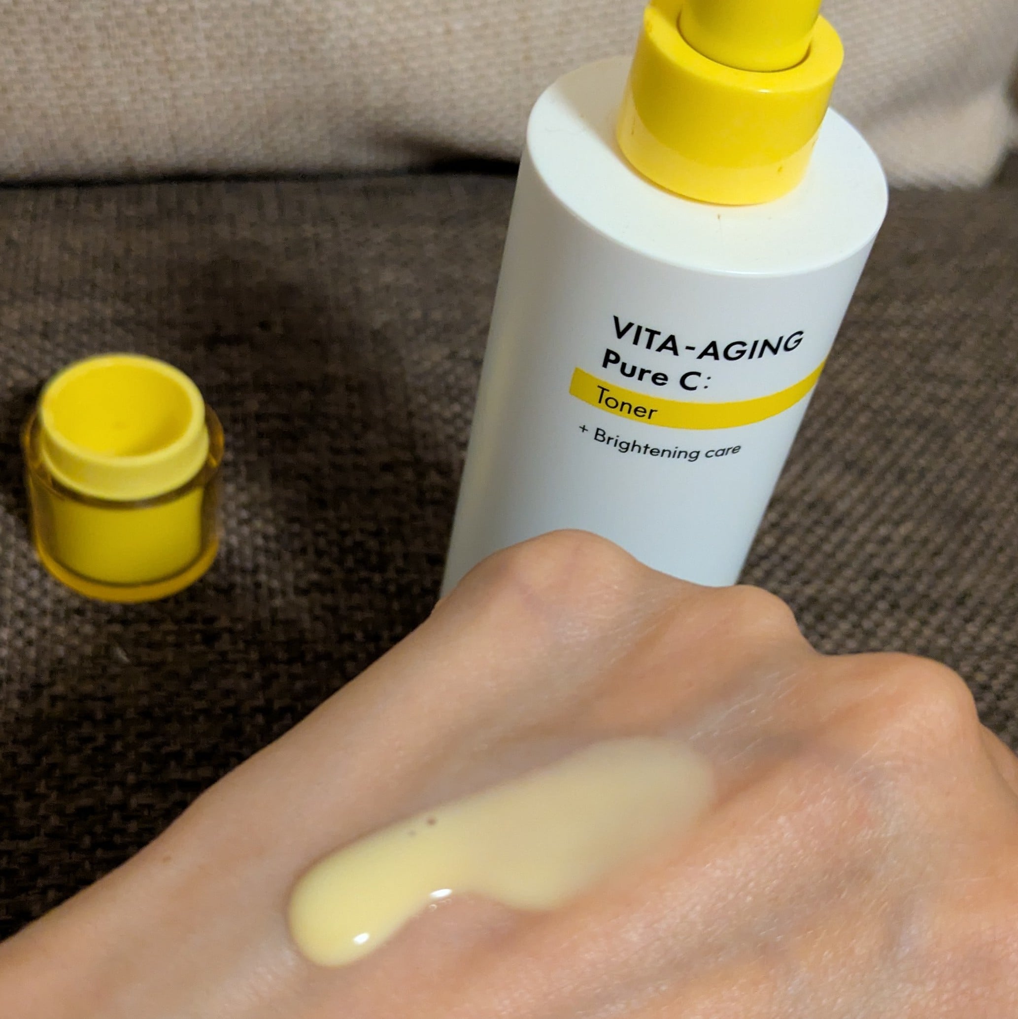 صورة من مراجعة مستخدم لمنتج VARIHOPE تونر Vita Aging Pure C
