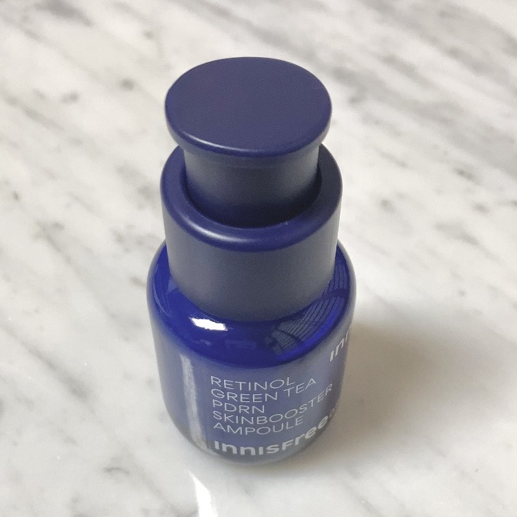 صورة من مراجعة مستخدم لمنتج innisfree سيروم ريتينول بالشاي الأخضر وPDRN لشدّ البشرة