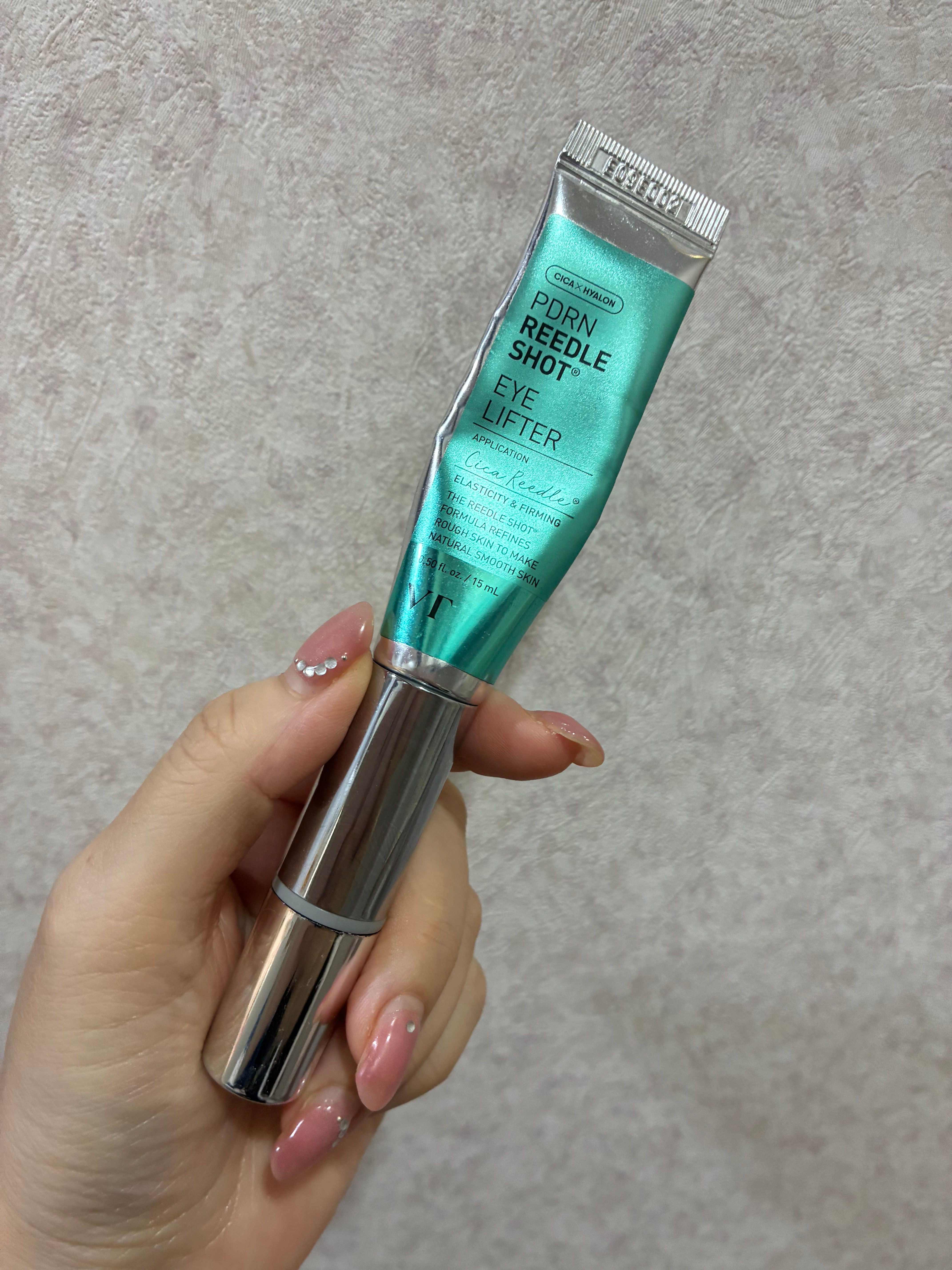 User review photo of VT Cosmetics PDRN Reedle Shot Eye Lifter