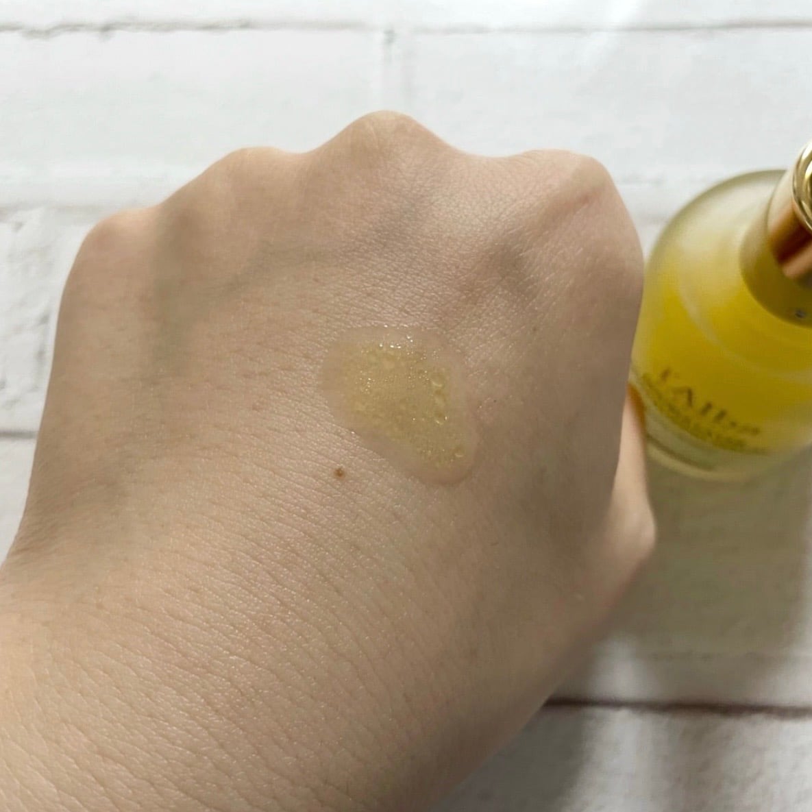 User review photo of D'Alba White Truffle Double Layer Revitalizing Serum