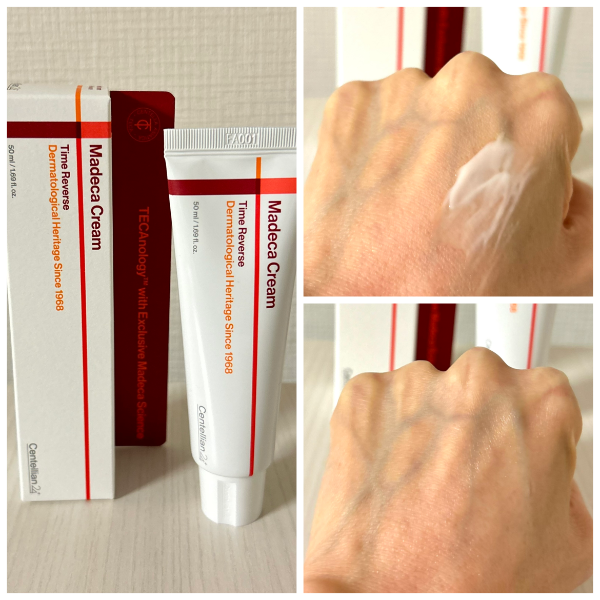 Centellian24 Madeca Cream Time Reverse的使用者評價照片