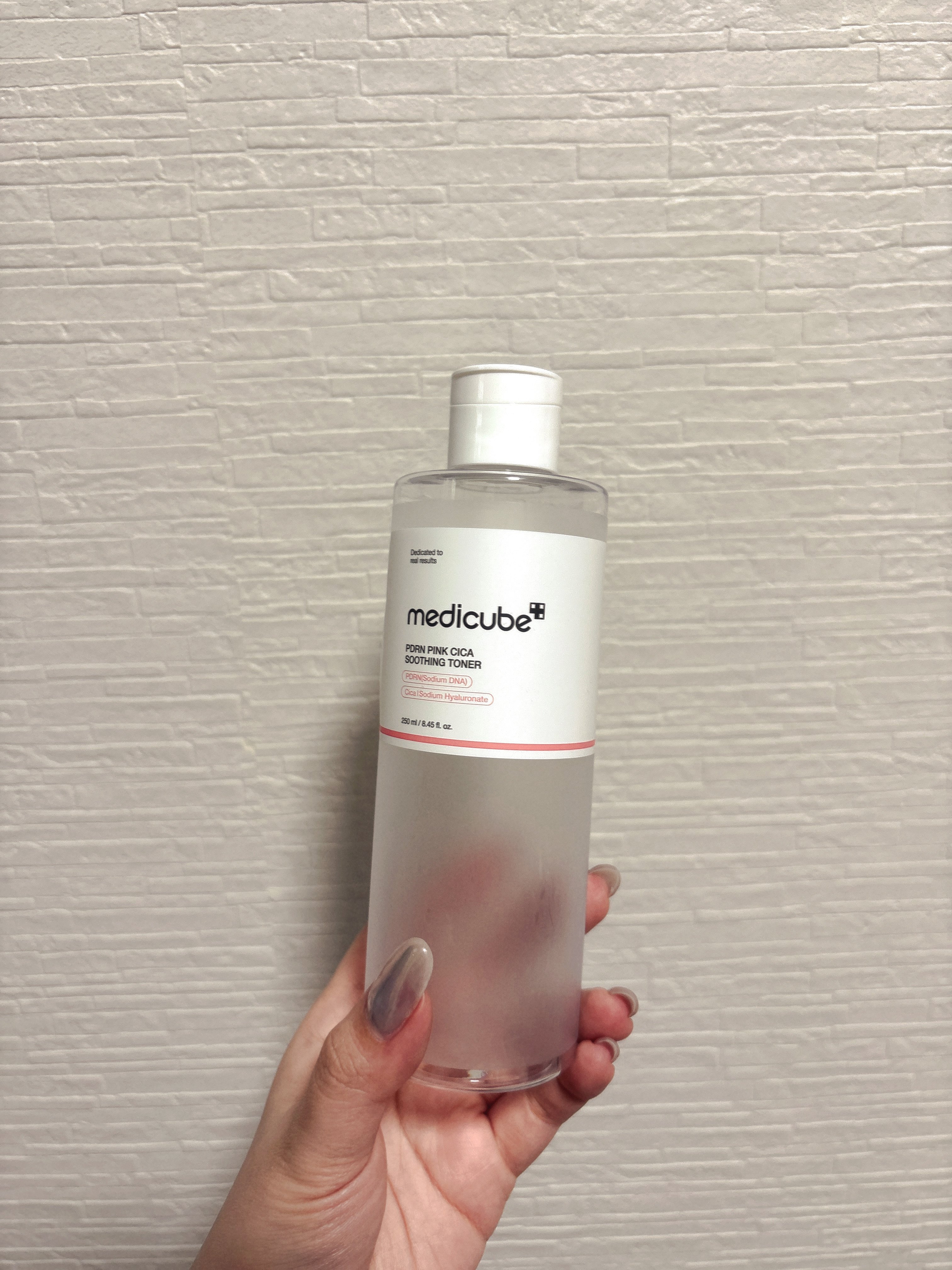 User review photo of MediCube PDRN Pink Cica Soothing Toner