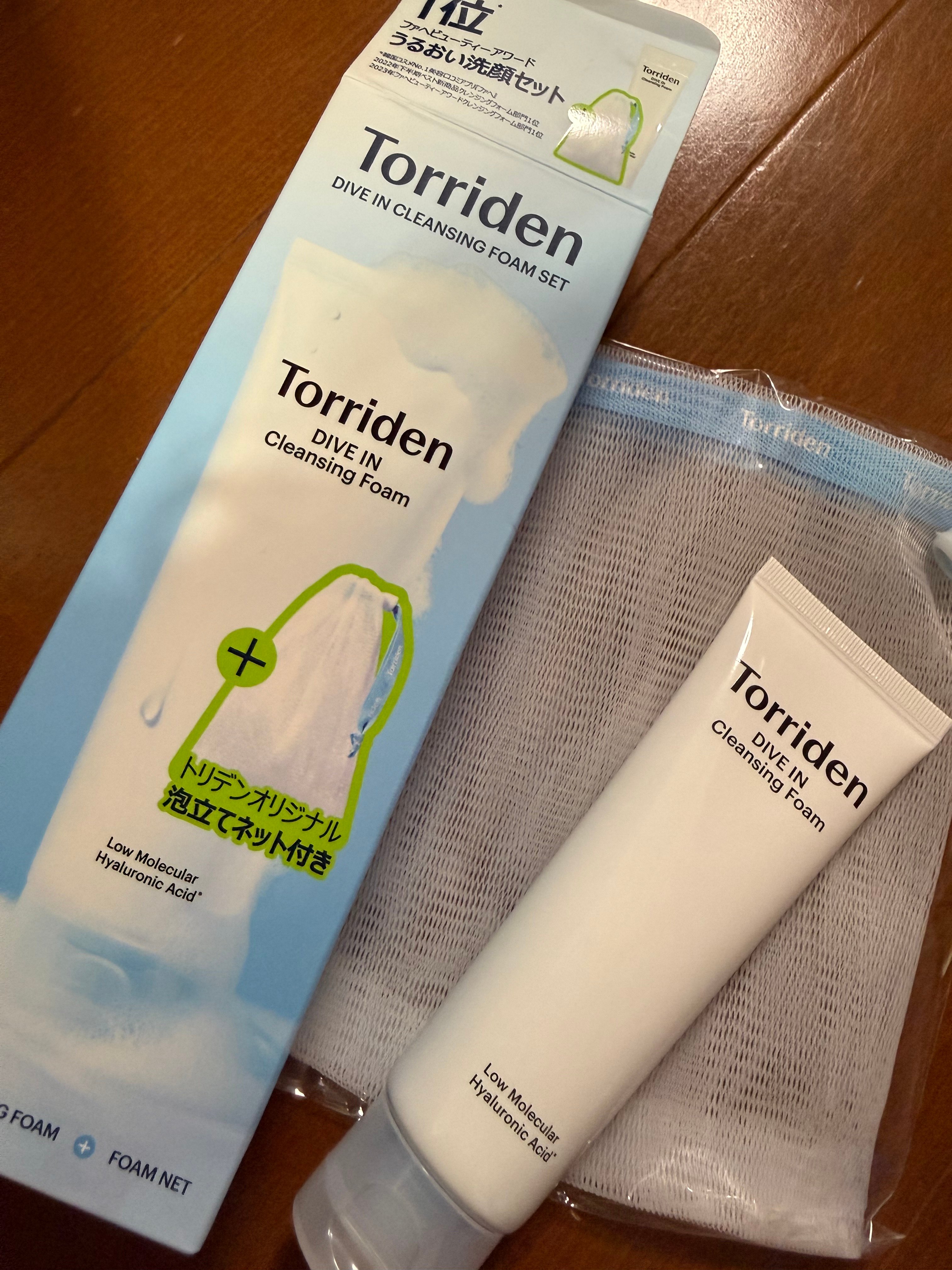 User review photo of Torriden Dive-In Low Molecular Hyaluronic Acid Cleansing Foam