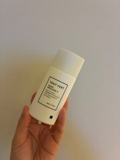 Tout Vert Nano Plus 乳液的使用者評價照片