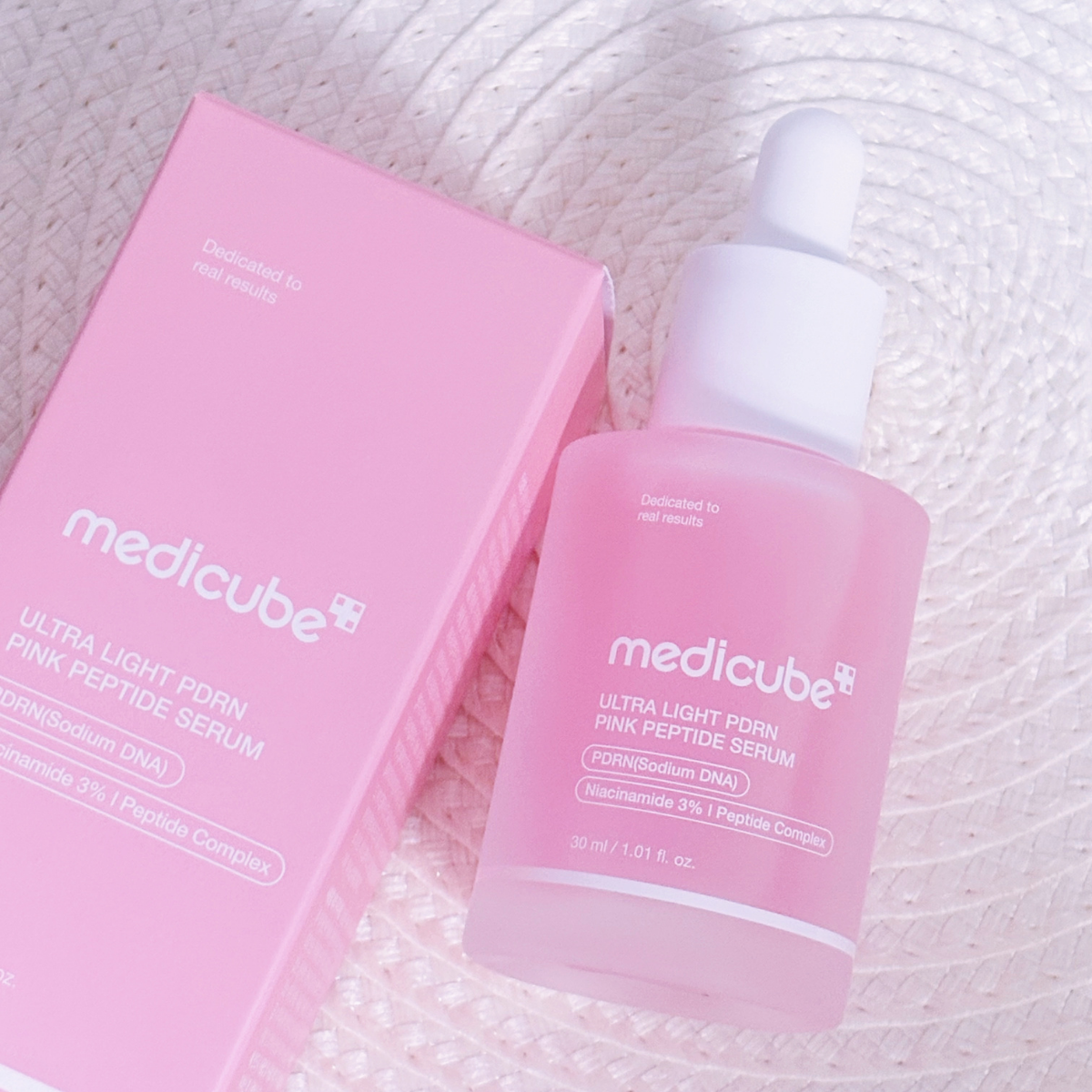 User review photo of MediCube Ultra Light PDRN Pink Peptide Serum