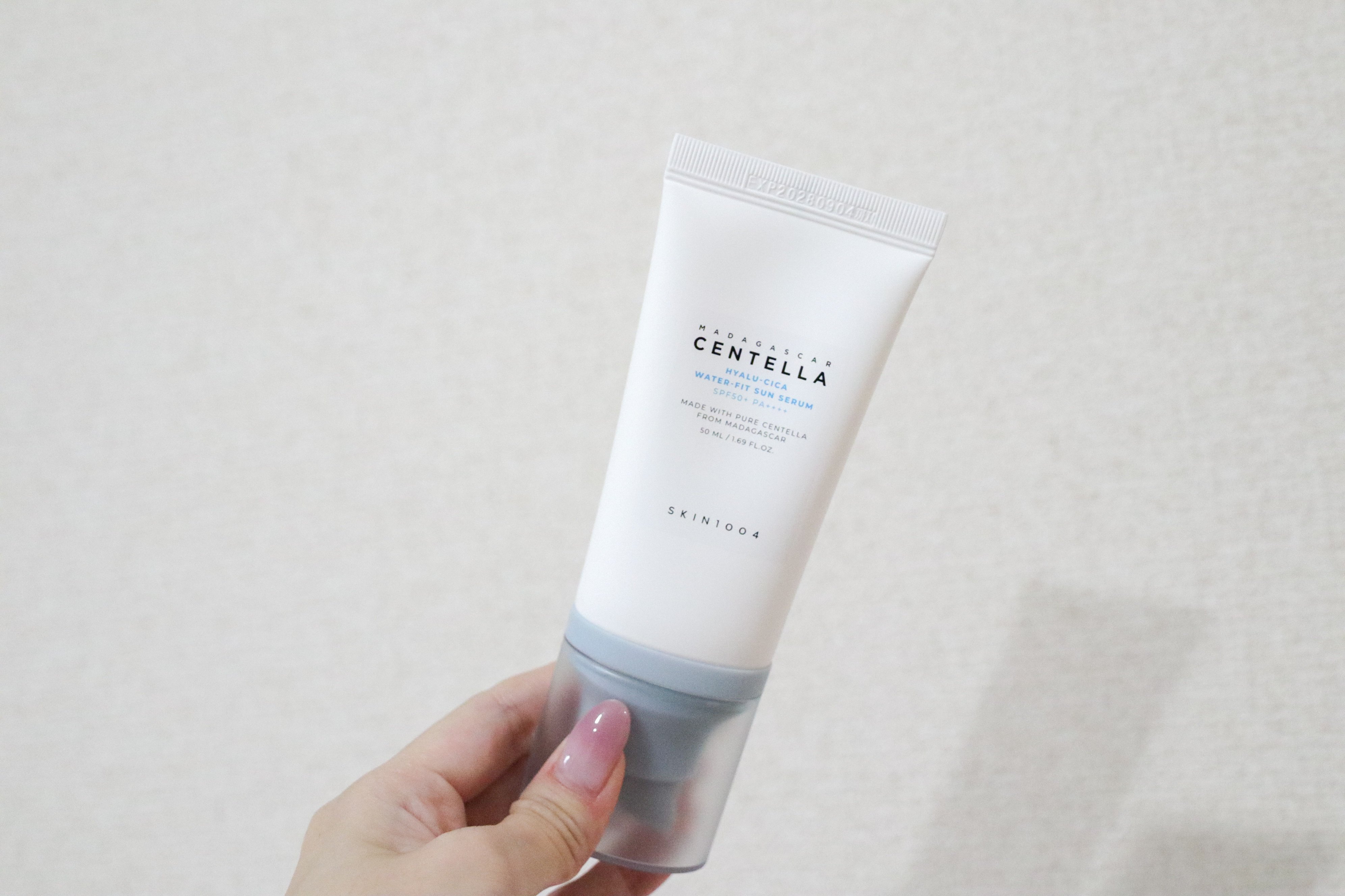 스킨1004 마다가스카르 센텔라 하이루시카 워터핏 선세럼 사용자 리뷰 사진