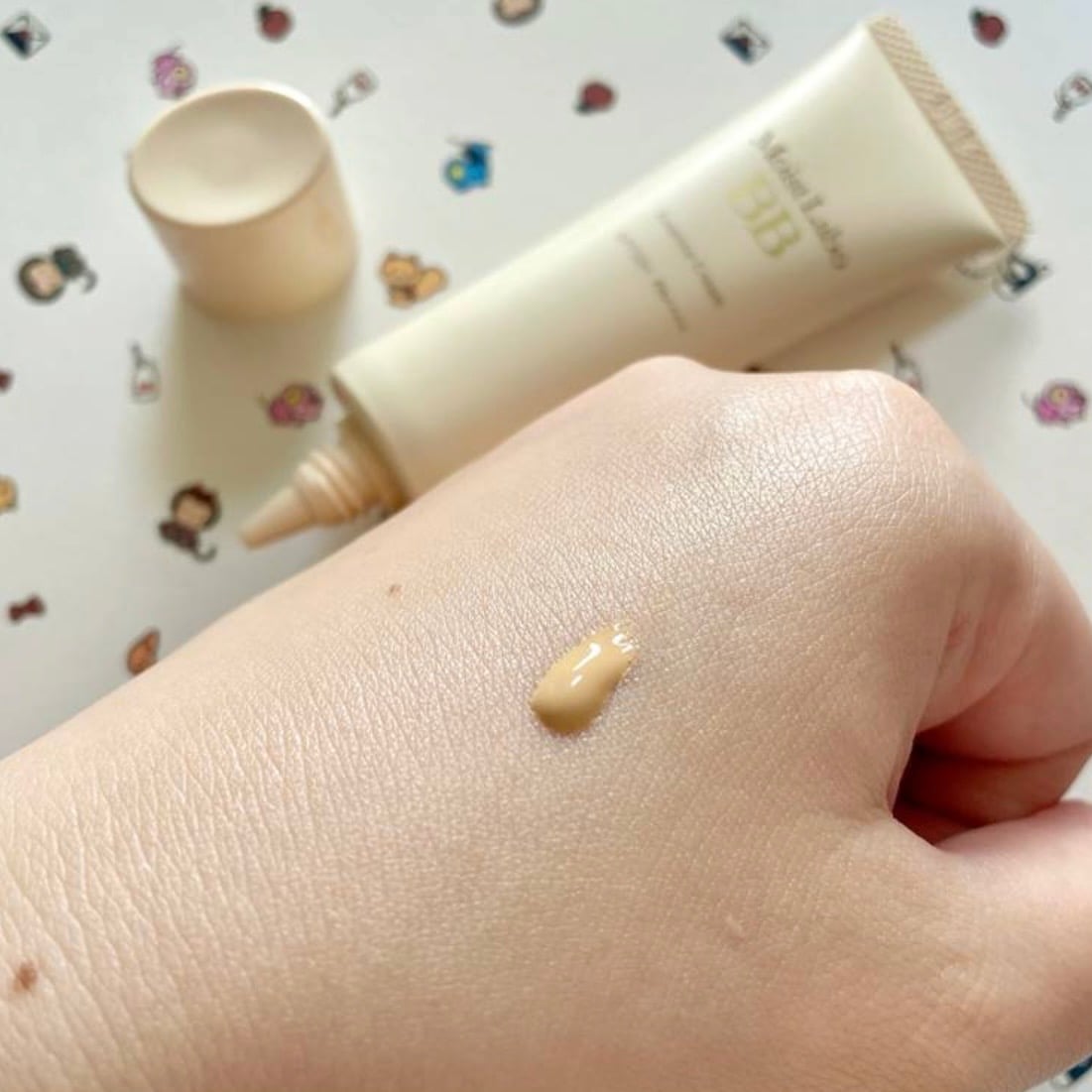 صورة من مراجعة مستخدم لمنتج Meishoku Brilliant Colors Moist Labo BB Essence Cream SPF 50+ PA++++