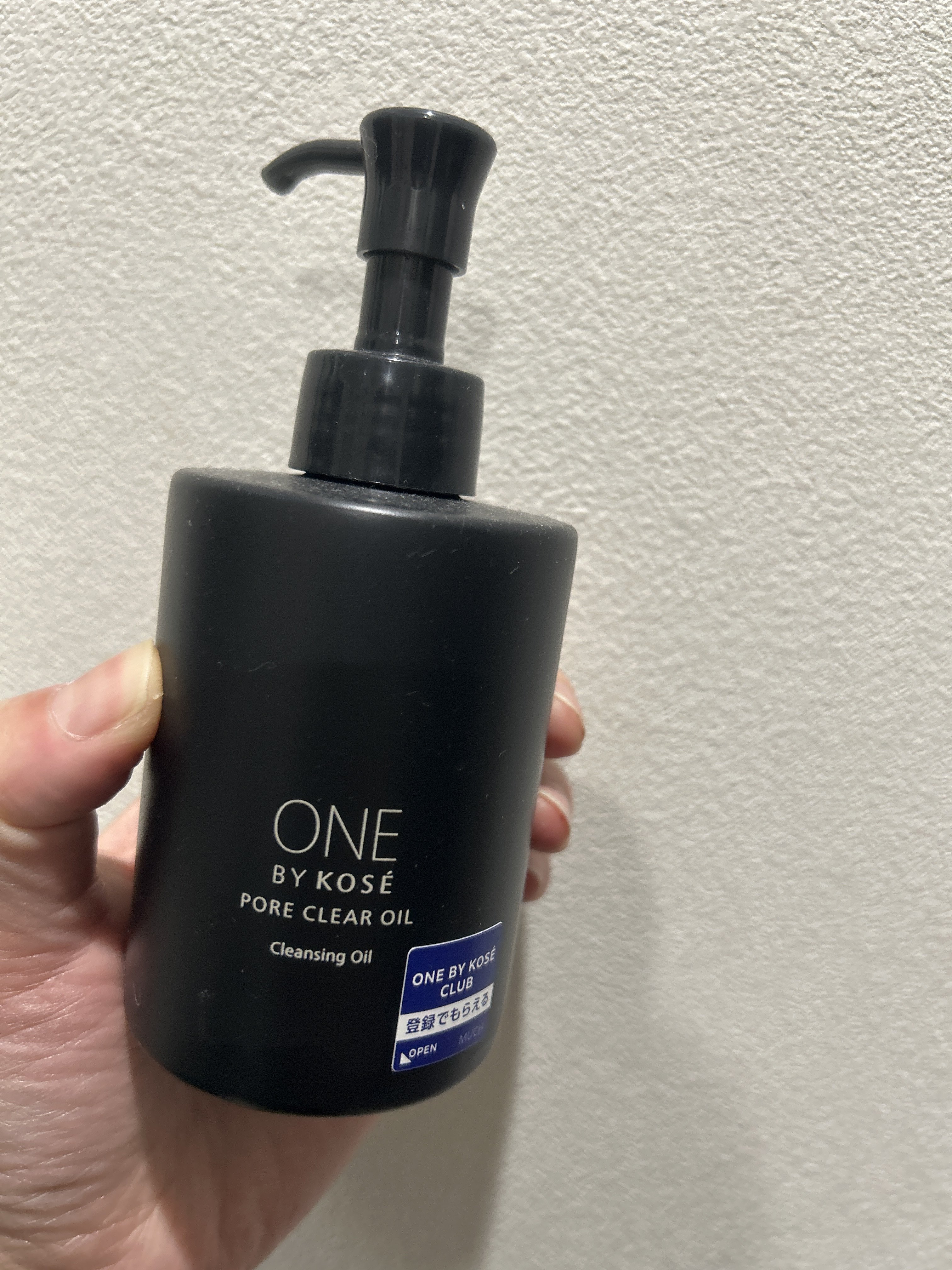 ONE BY KOSÉ Pore Clear 卸妝油的使用者評價照片