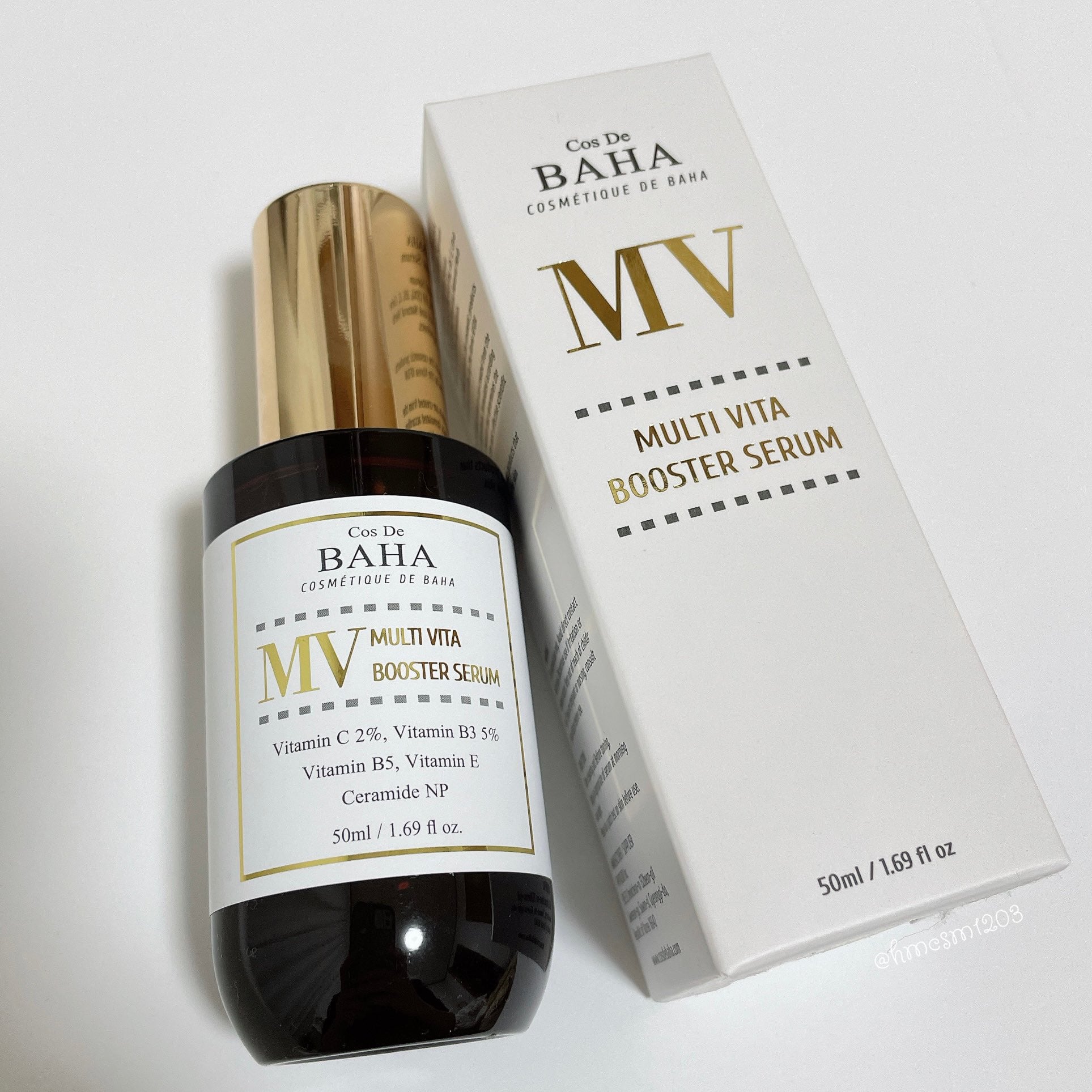 صورة من مراجعة مستخدم لمنتج Cos De BAHA سيروم MV Multi Vita Booster